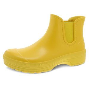 Dansko Women's Karmel Rain Boots, Yellow
